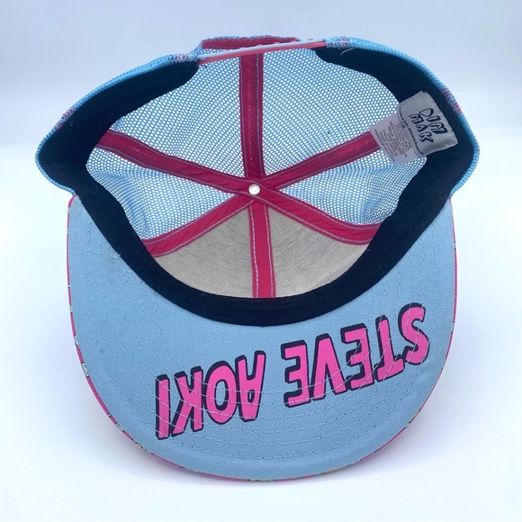 Steve Aoki “Cake Me” Snapback Hat Cap Mesh Adjustable - Picture 5 of 6